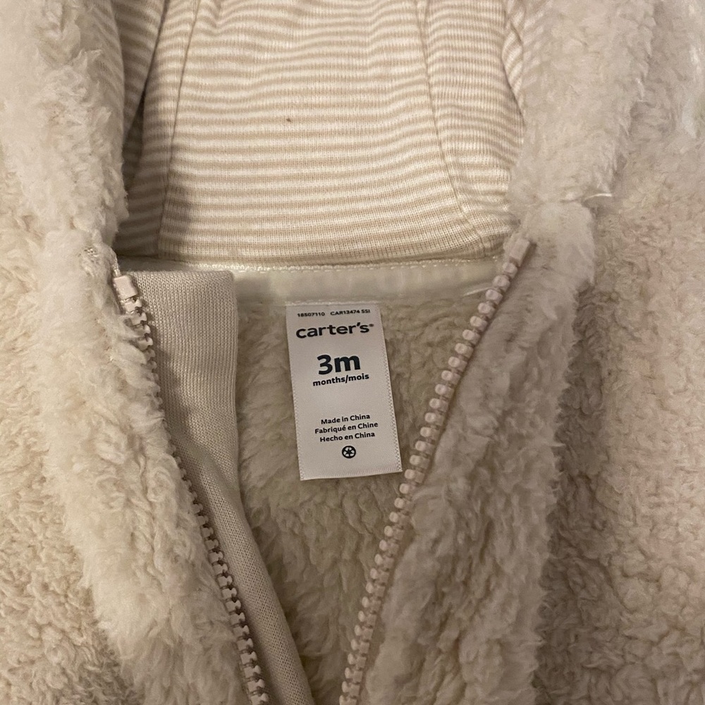 Carter’s Baby Sherpa Snowsuit - Picture 3 of 5
